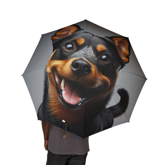 Lancashire Heeler Semi-Automatic Foldable Umbrella