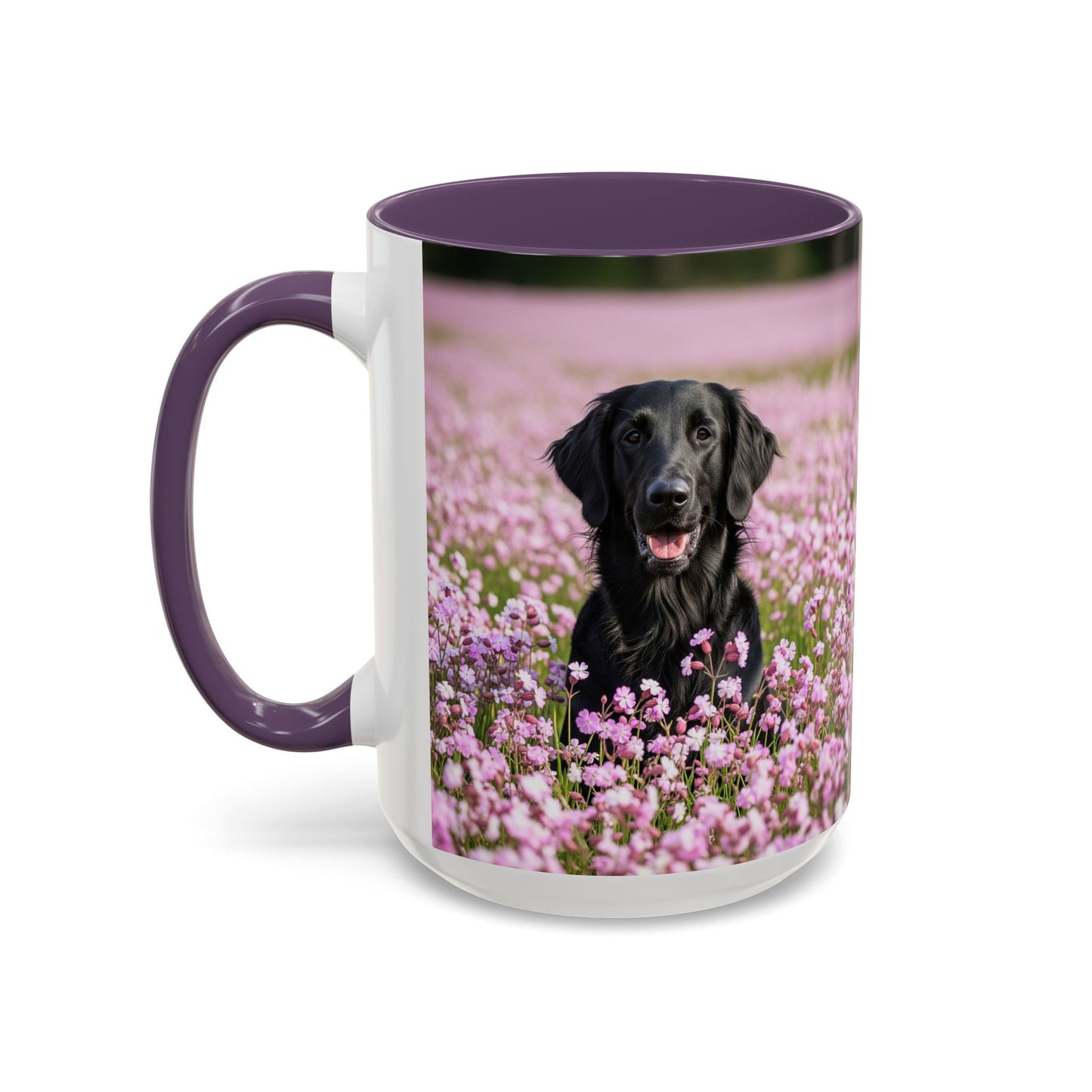 Flat Coated Retriever Accent Coffee Mug - Perfect Gift for Dog Lovers