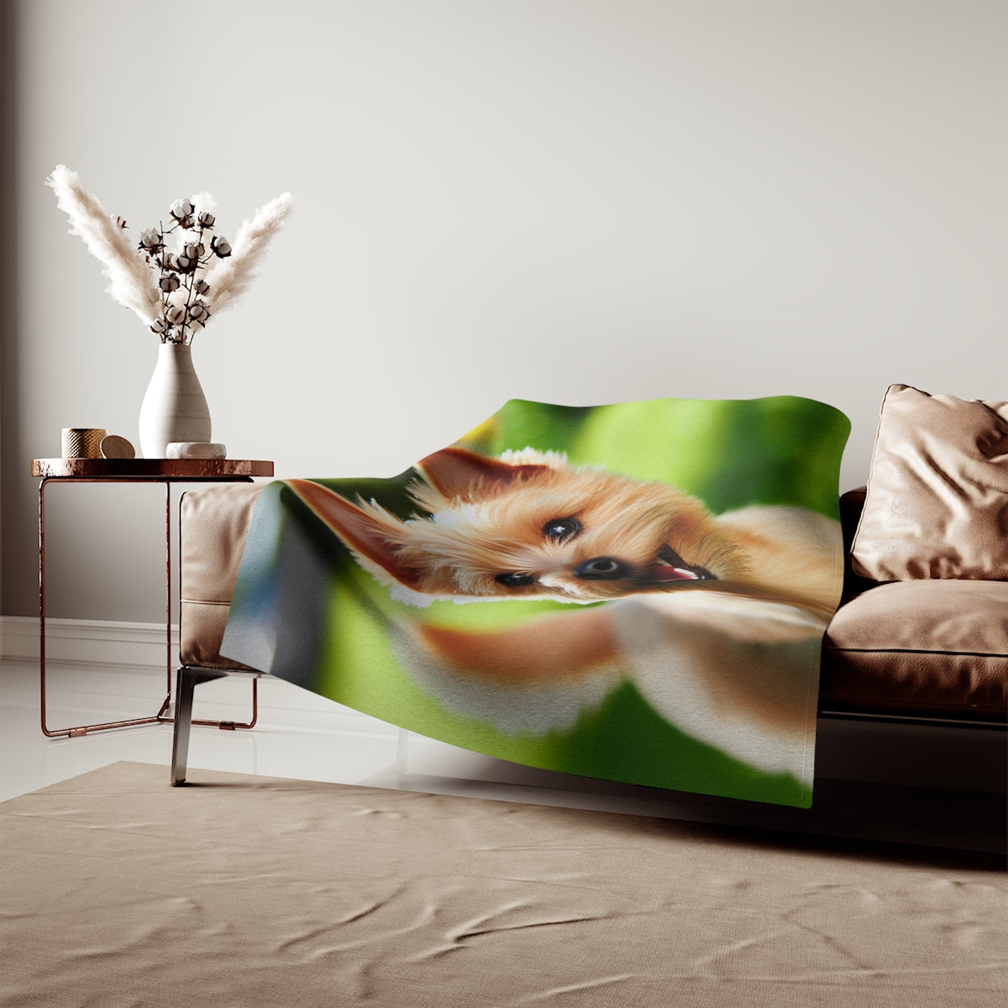 Norwich Terrier Sweatshirt Blanket