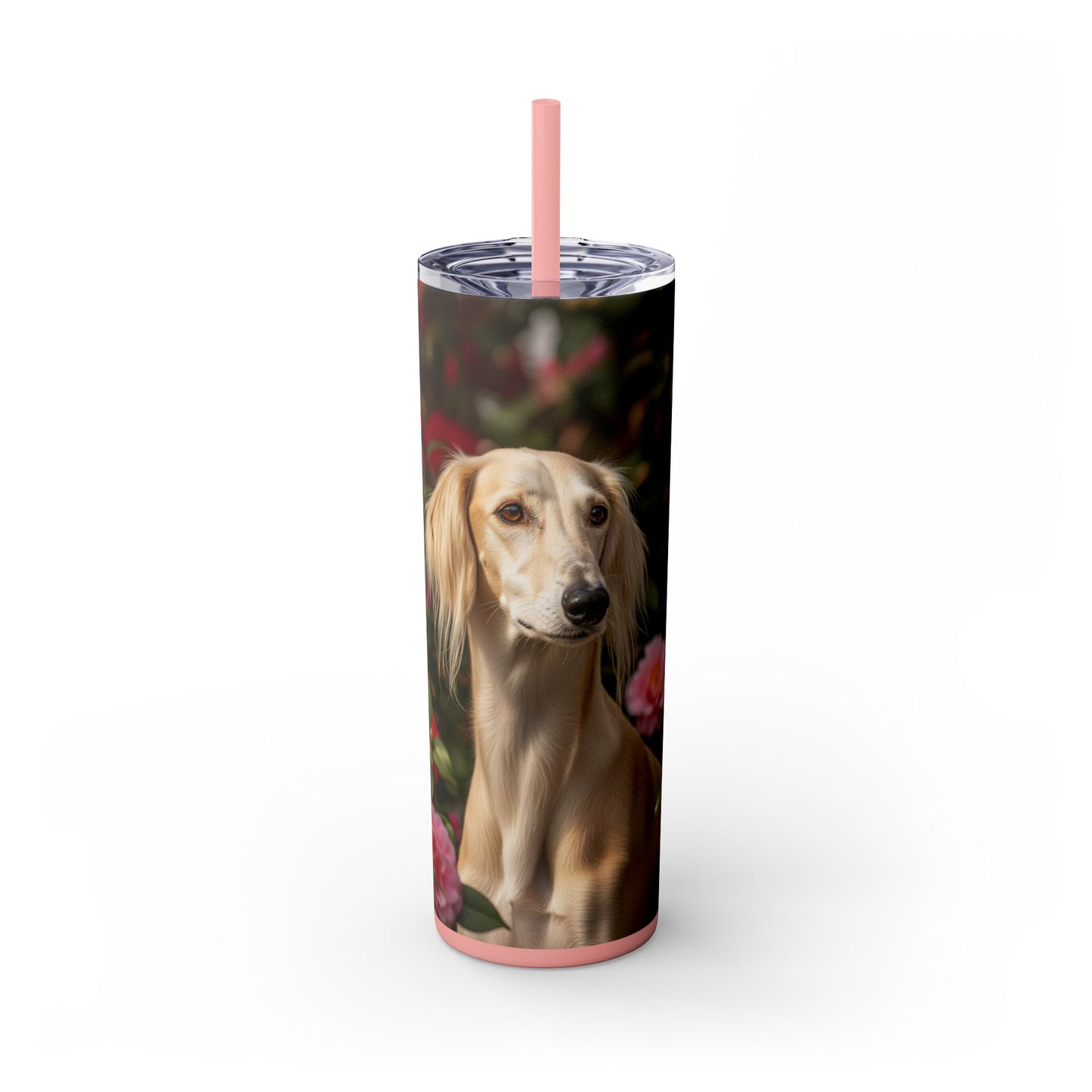Gobelet Saluki chinois avec paille, 590 ml