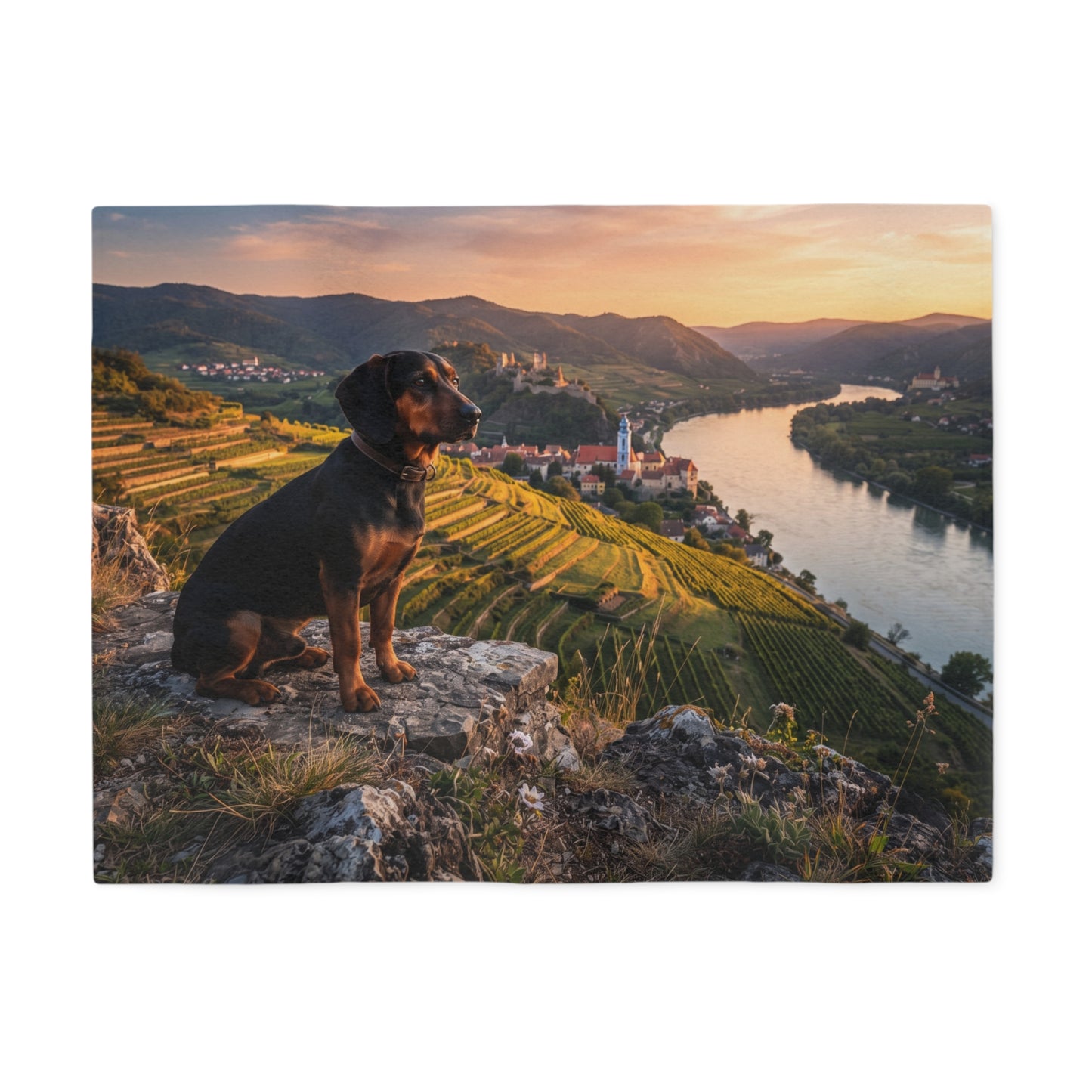 Tyrolean Hound Blanket