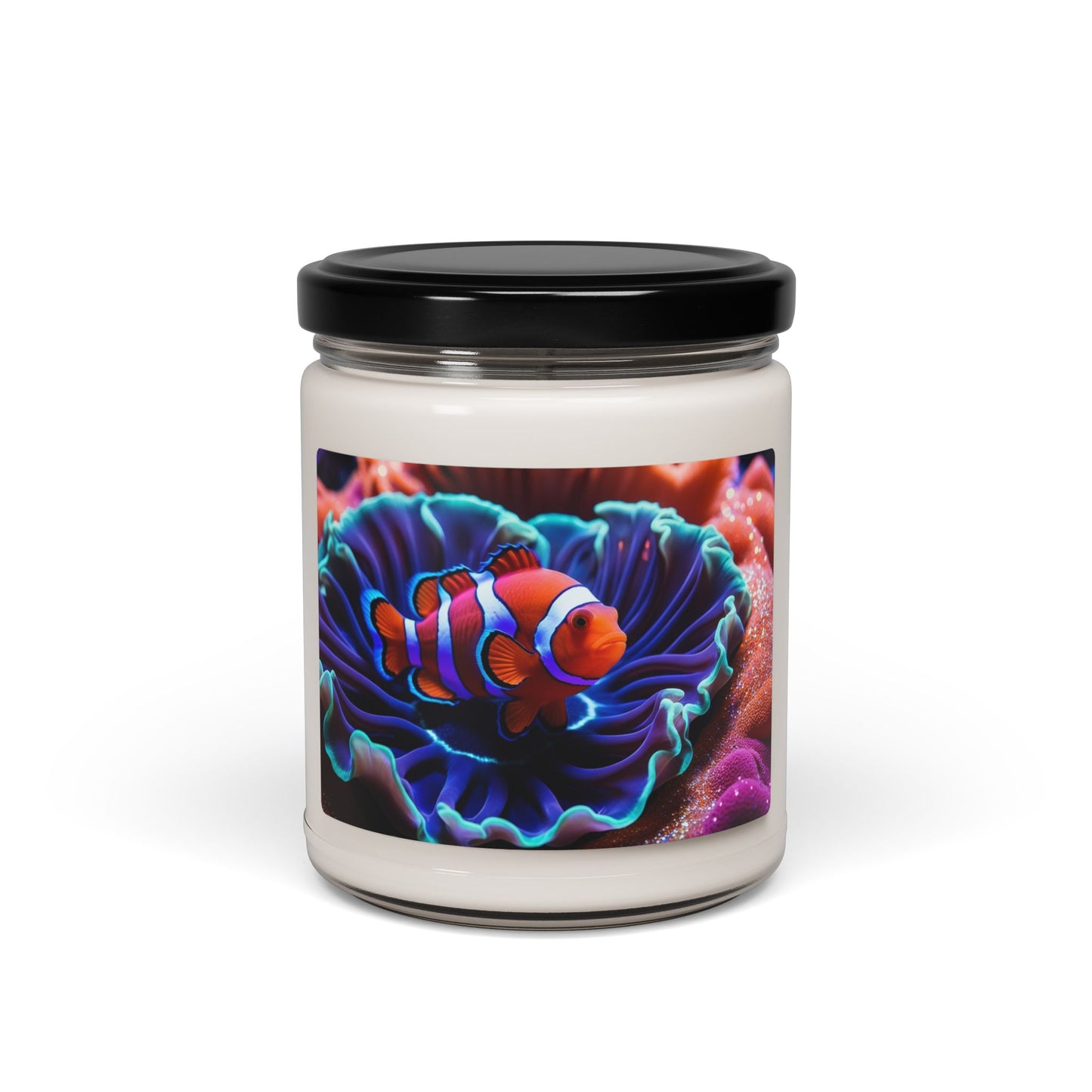 Clownfish in Anemone- Scented Soy Candle, 9oz