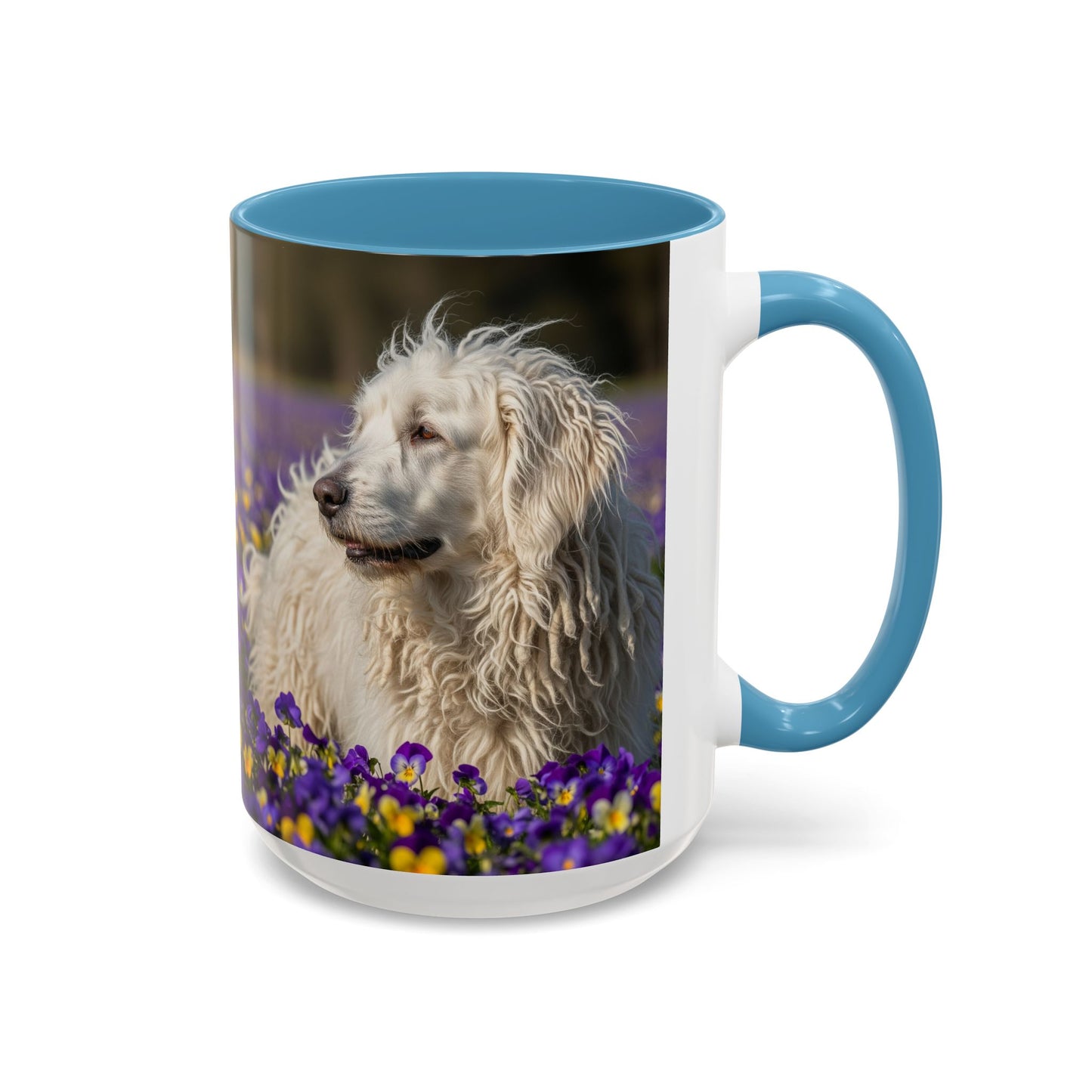 Taza de café con detalles de Komondor: el regalo perfecto para los amantes de los perros