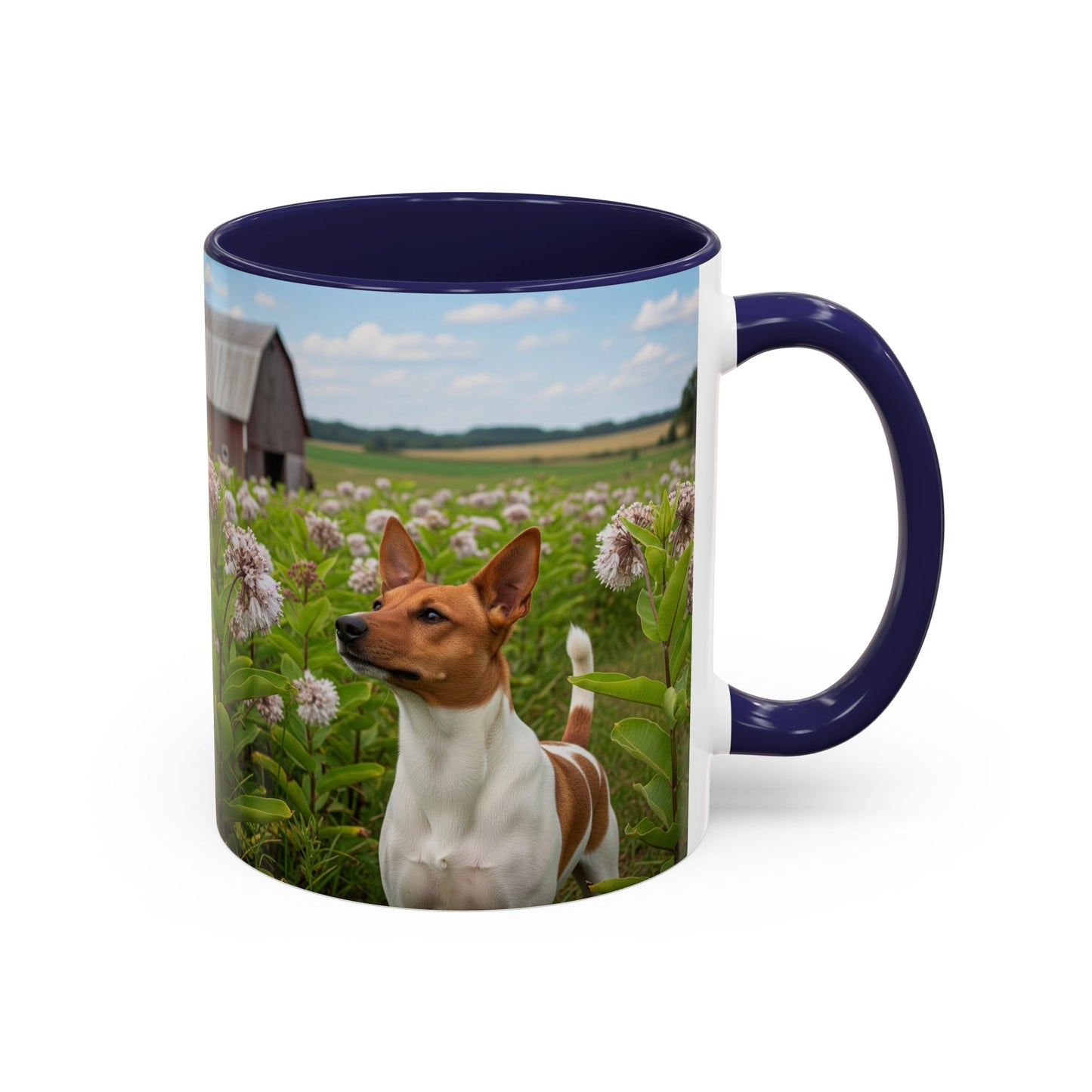 Taza de café con detalles de Rat Terrier: el regalo perfecto para los amantes de los perros