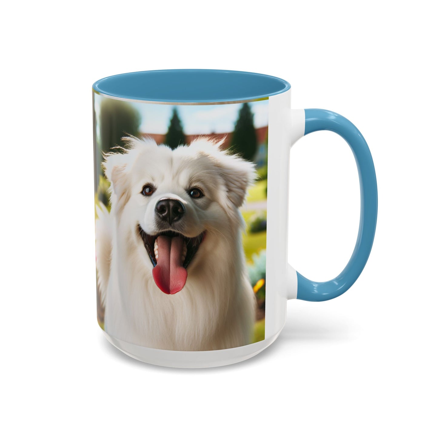 Taza de café con acento Slovensky Cuvac: el regalo perfecto para los amantes de los perros