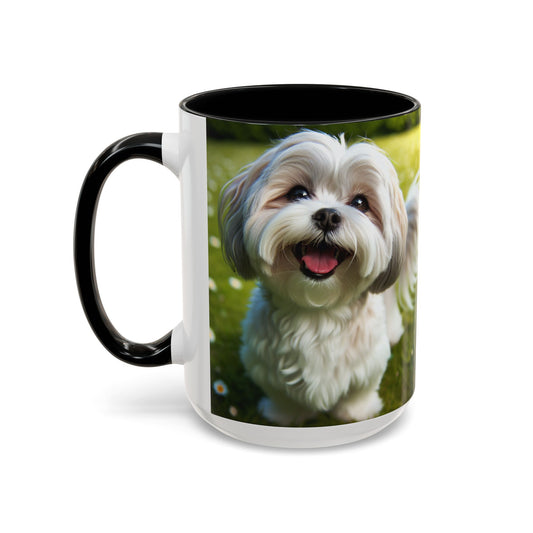 Shihmalt Accent Coffee Mug - Perfect Gift for Dog Lovers