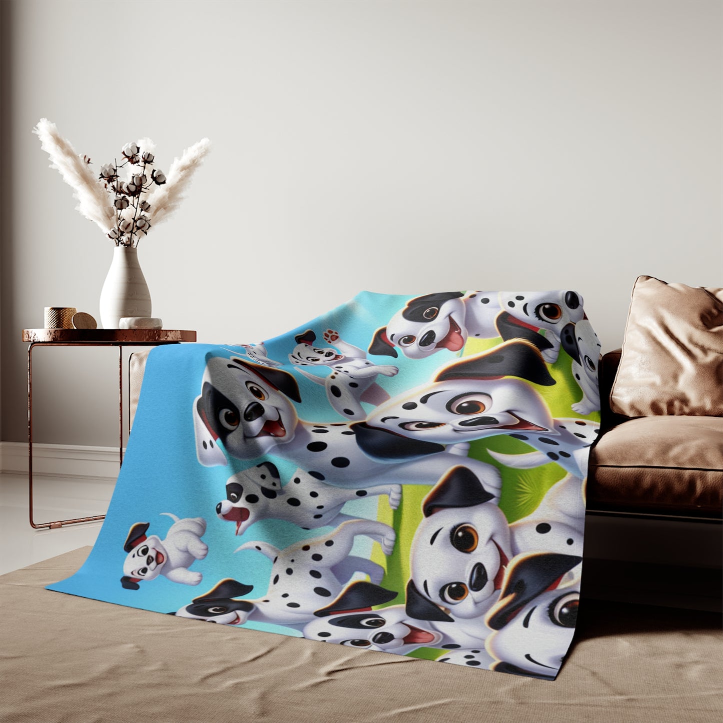 Dalmatian Sweatshirt Blanket