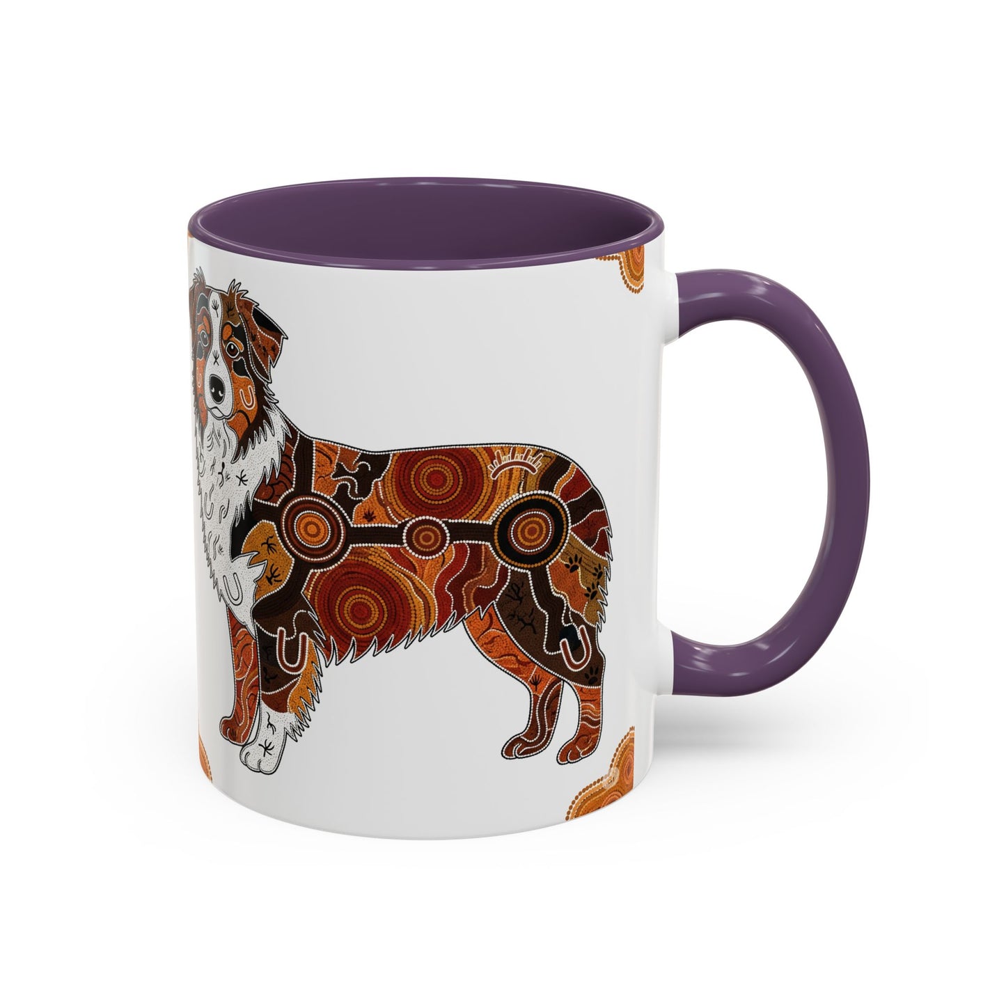 Australian Shepherd Accent Coffee Mug - Perfect Gift for Dog Lovers