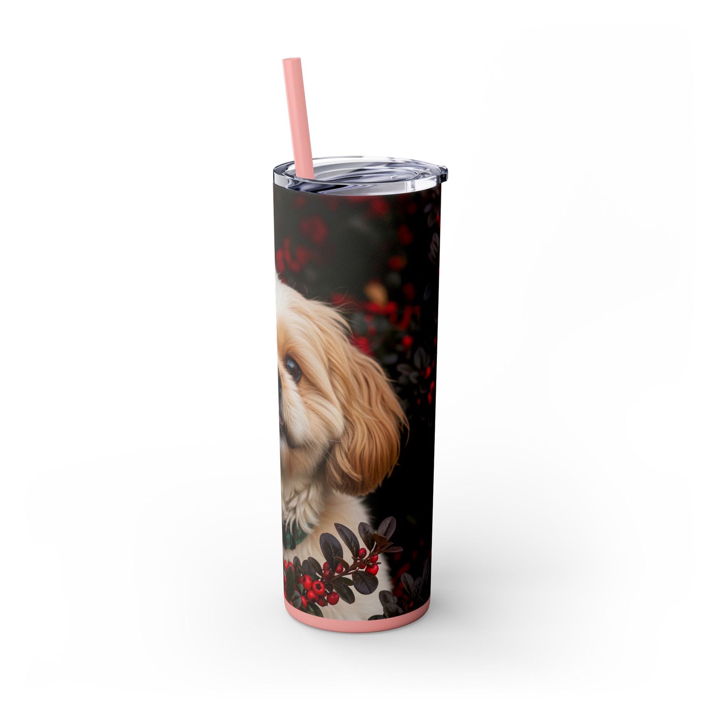 Pekapoo Tumbler with Straw, 20oz