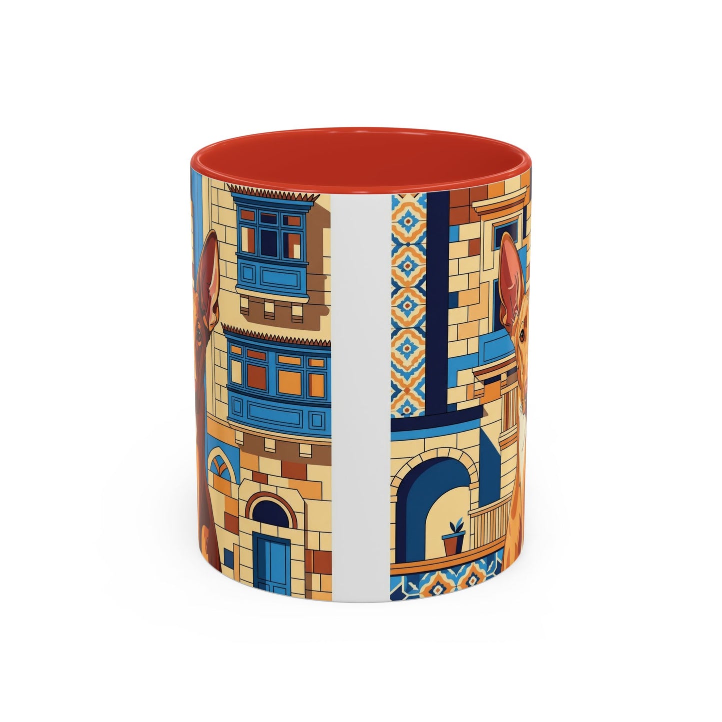 Taza de café con diseño de Pharaoh Hound: el regalo perfecto para los amantes de los perros.