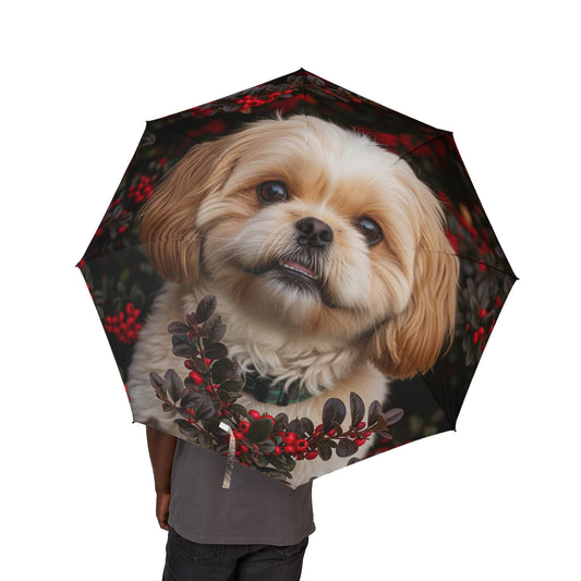 Pekapoo Semi-Automatic Foldable Umbrella