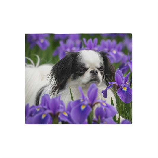 Japanese Chin Sweatshirt Blanket