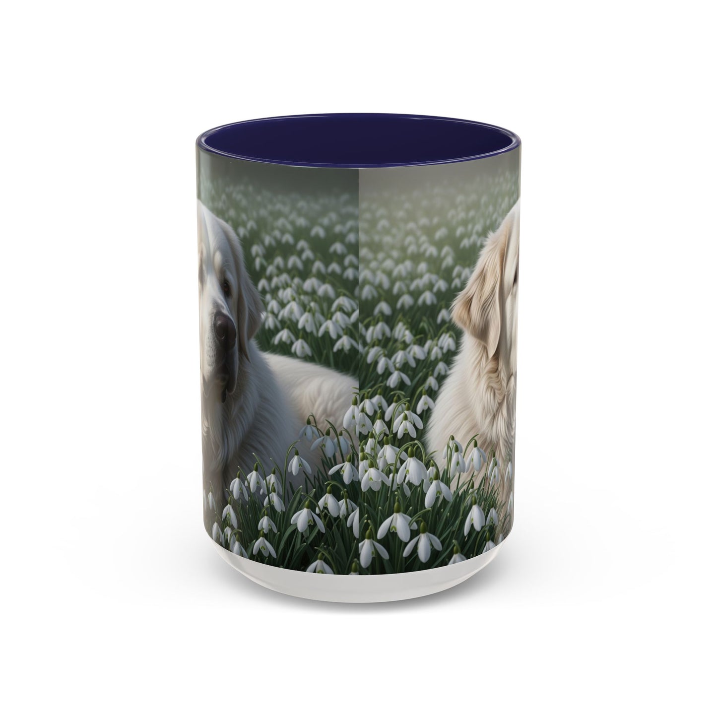 Mug à café avec motif de mastiff des Pyrénées - Cadeau idéal pour les amoureux des chiens