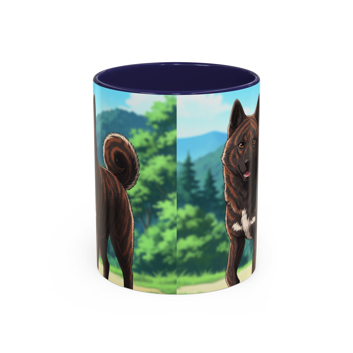 Mug à café Kai Ken Accent - Le cadeau idéal pour les amoureux des chiens