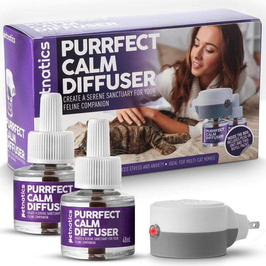 Kit difusor calmante Purrfect con 2 recambios