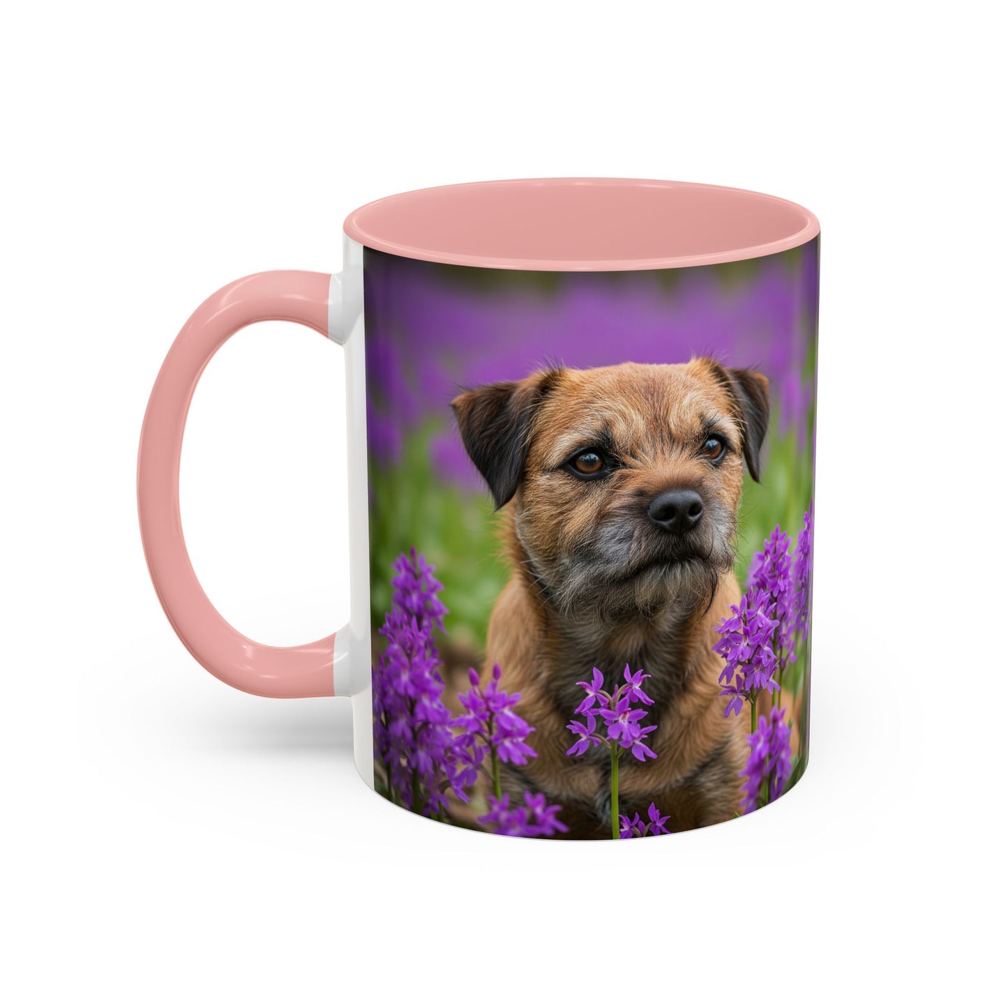 Border Terrier Accent Coffee Mug - Perfect Gift for Dog Lovers