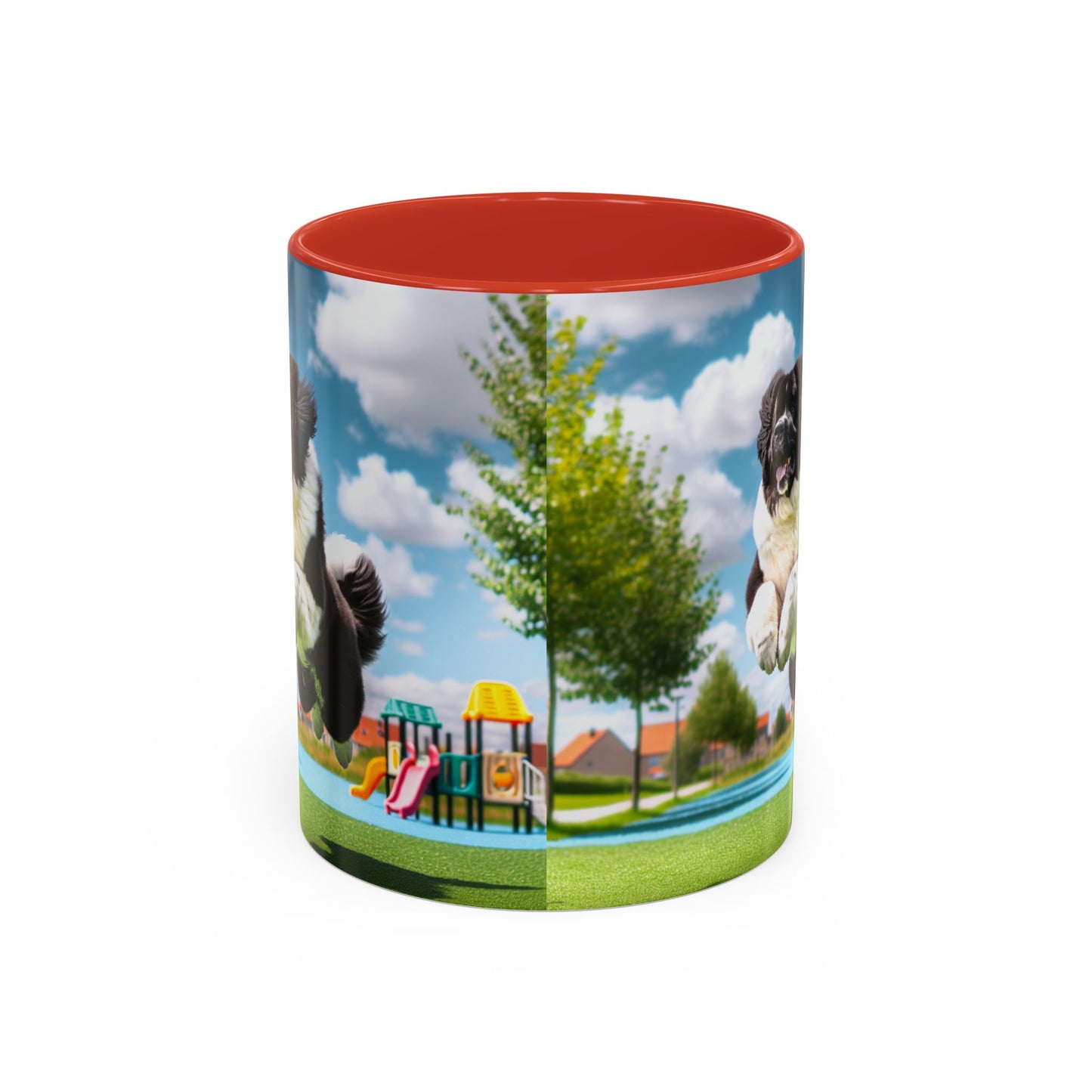 Taza de café con acento Landseer: el regalo perfecto para los amantes de los perros