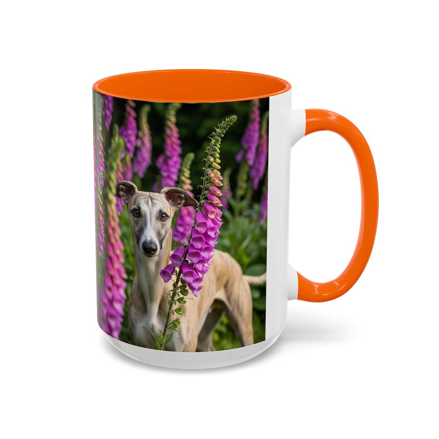 Whippet Accent Coffee Mug - Perfect Gift for Dog Lovers