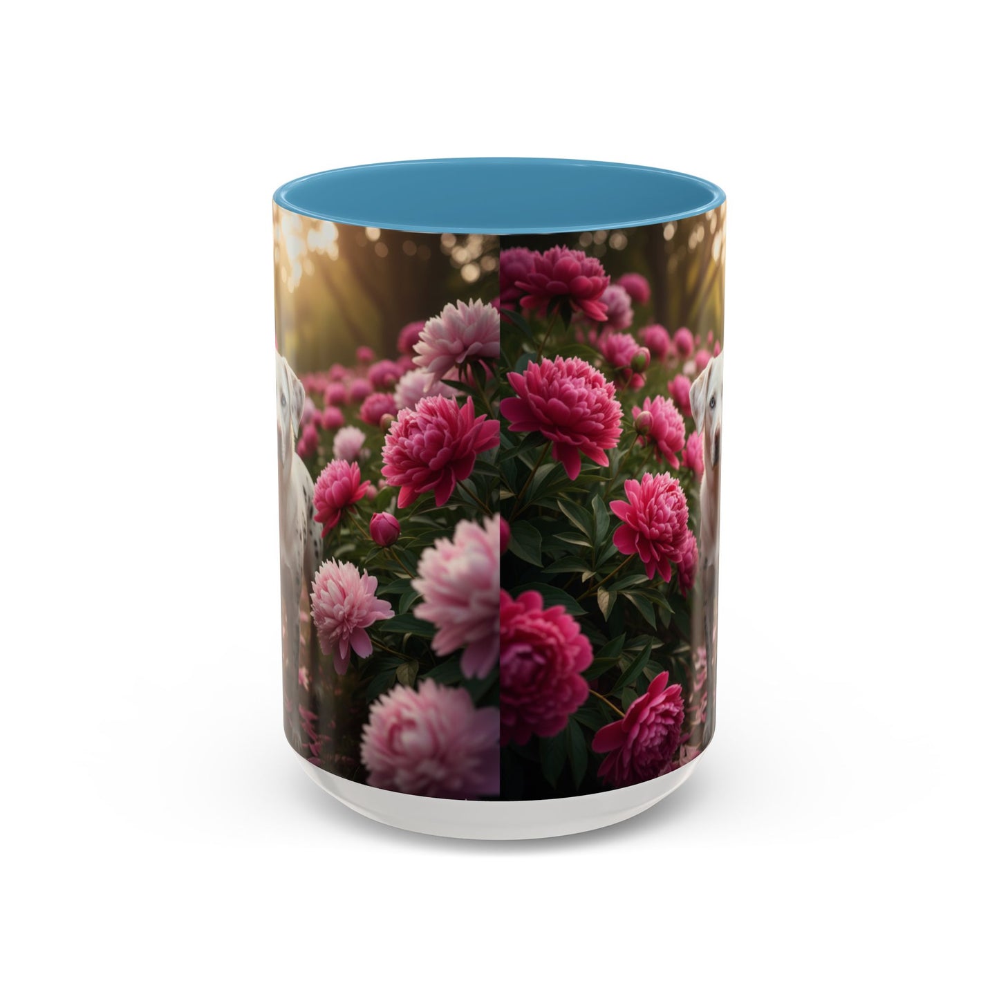 Catahoula Leopard Dog Accent Mug – Ceramic Coffee Cup