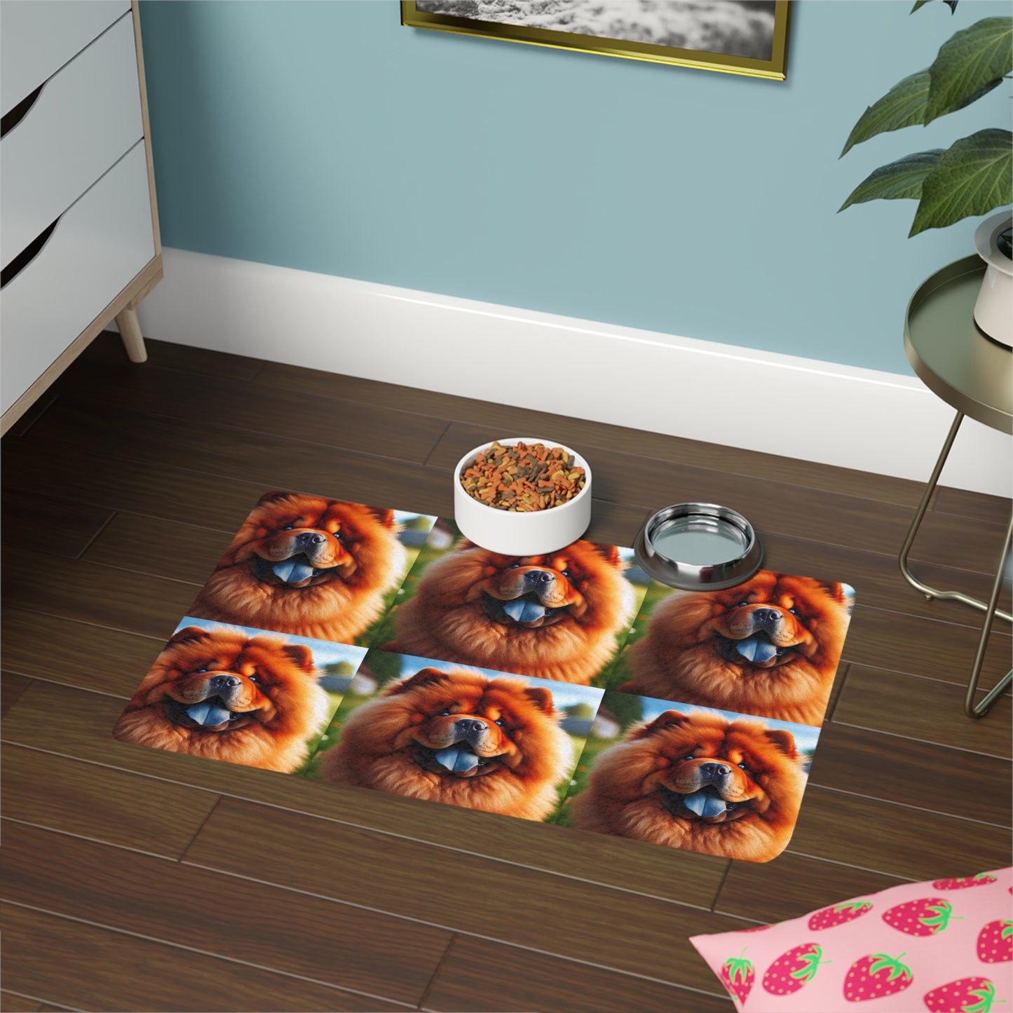 Pet Food Mat (12x18) - Chow Chow