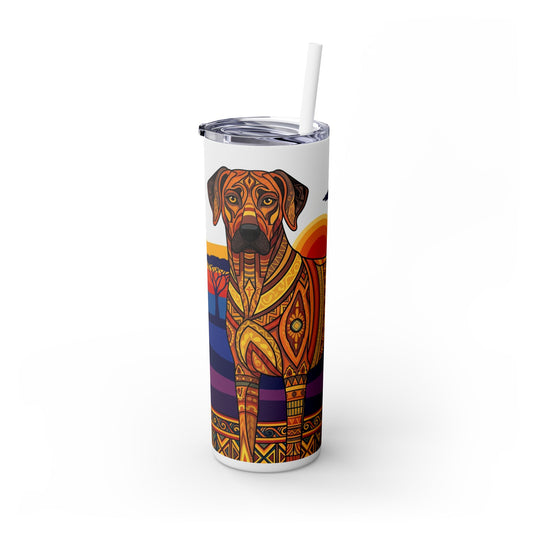Rhodesian Ridgeback Tumbler with Straw, 20oz