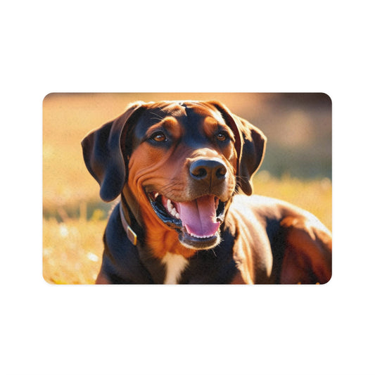 Pet Food Mat (12x18) - Rhodesian Ridgeback