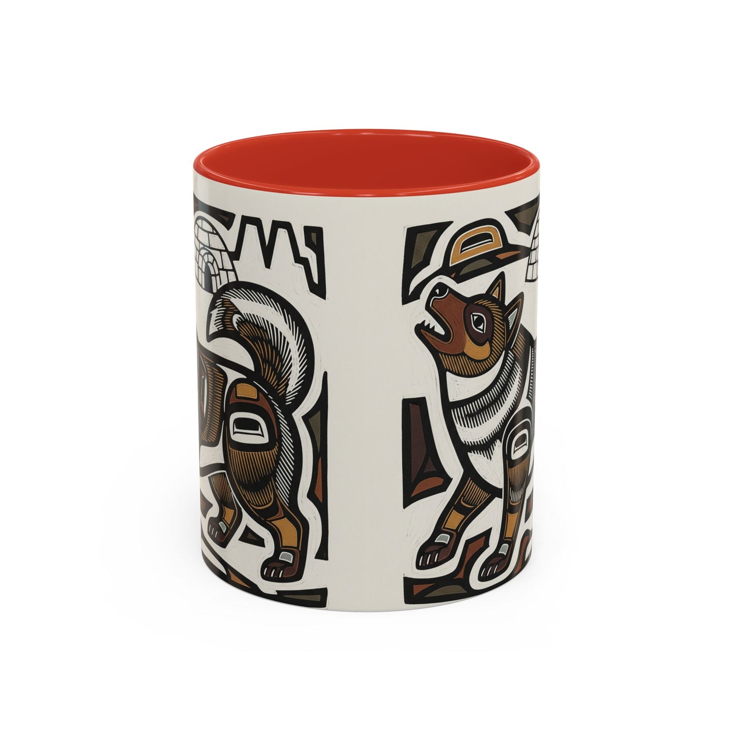 Canadian Eskimo Dog Accent Coffee Mug - Perfect Gift for Dog Lovers