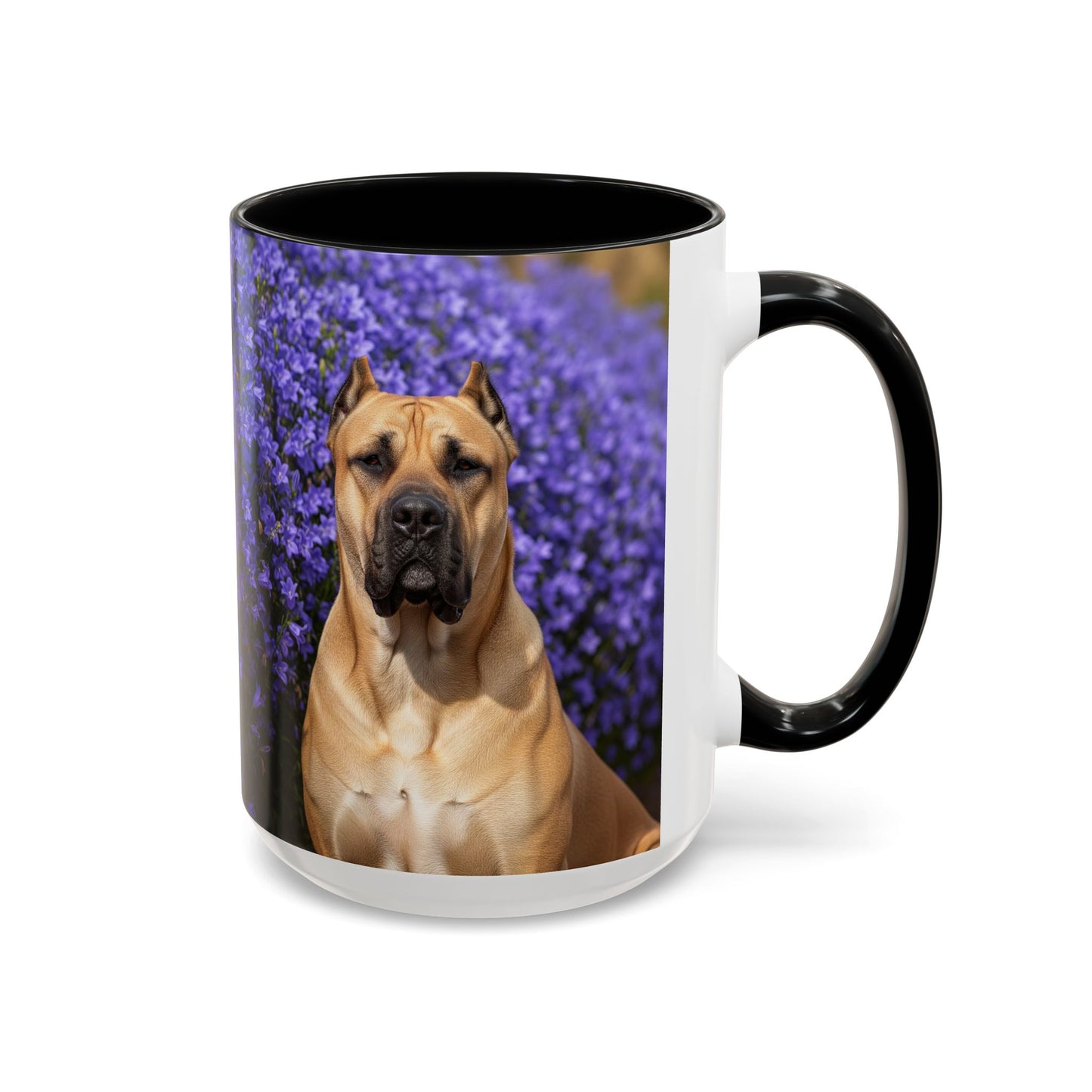 Taza con detalles de Presa Canario: el regalo perfecto para los amantes de los perros