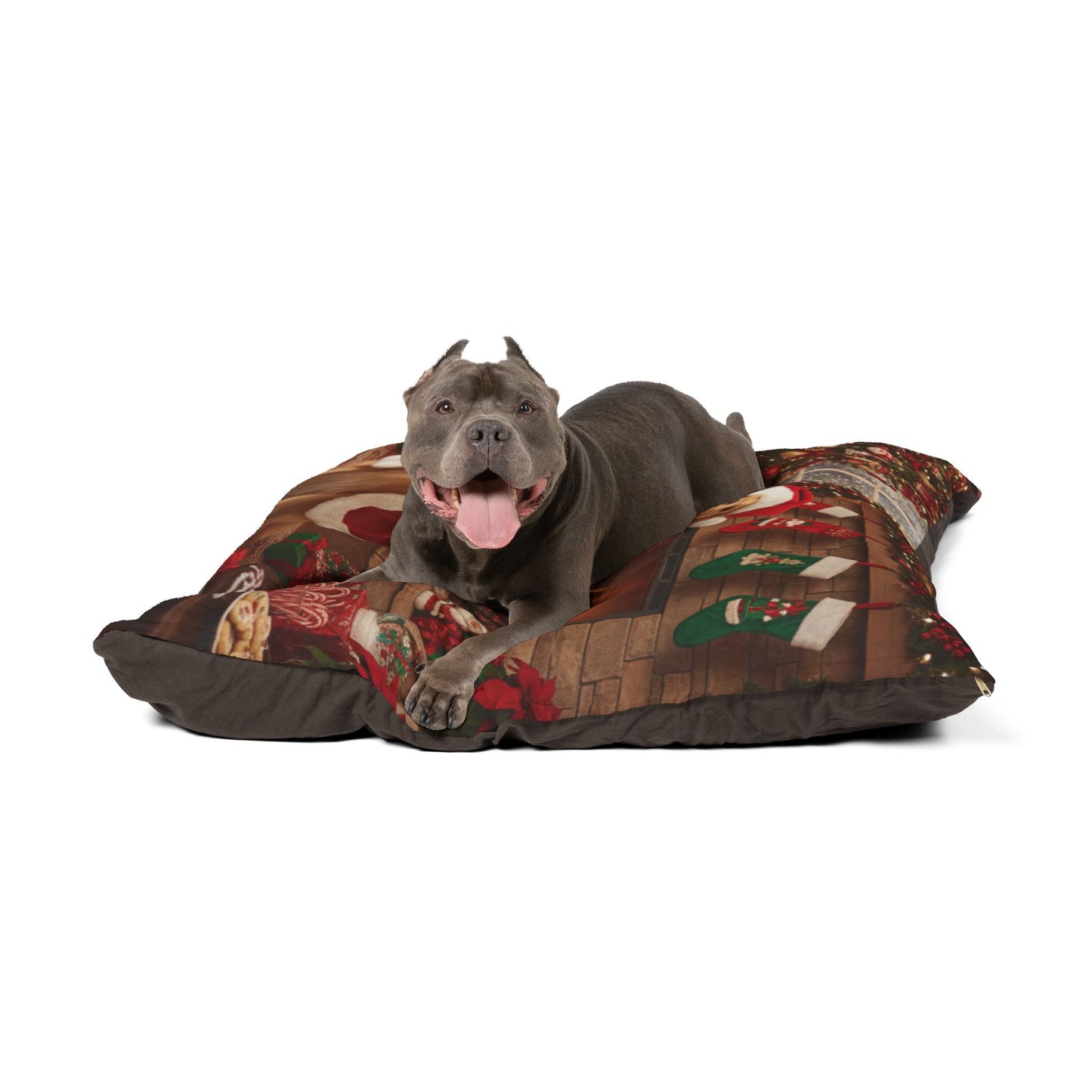 Golden Retriever Santa Pet Bed