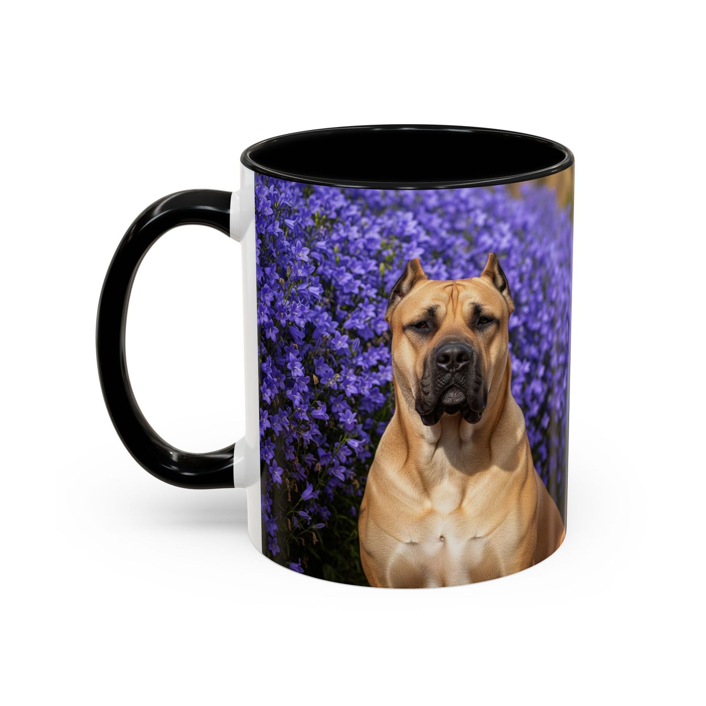 Taza con detalles de Presa Canario: el regalo perfecto para los amantes de los perros
