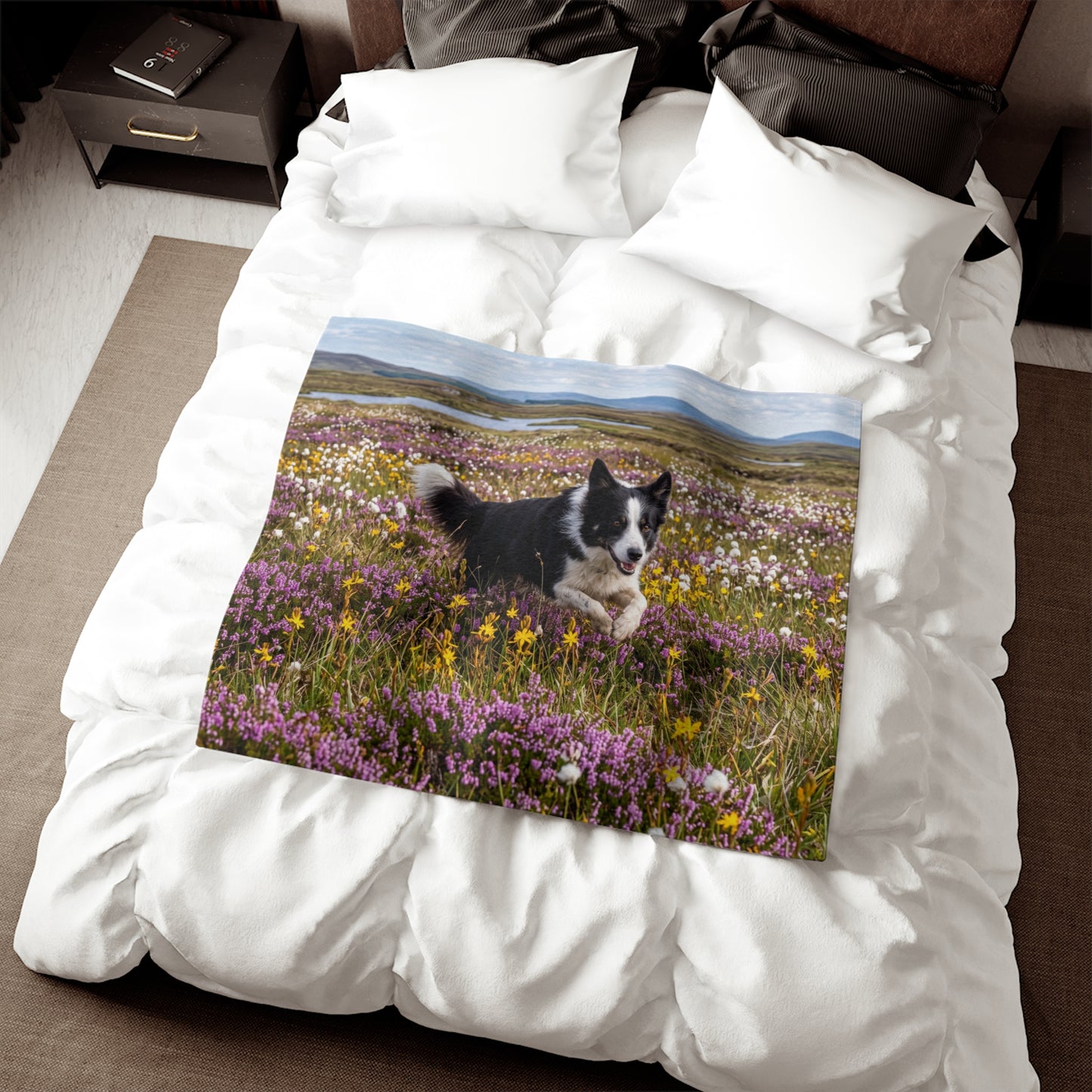 Border Collie Blanket