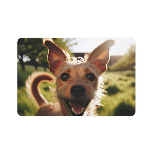 Pet Food Mat (12x18) - Portuguese Podengo