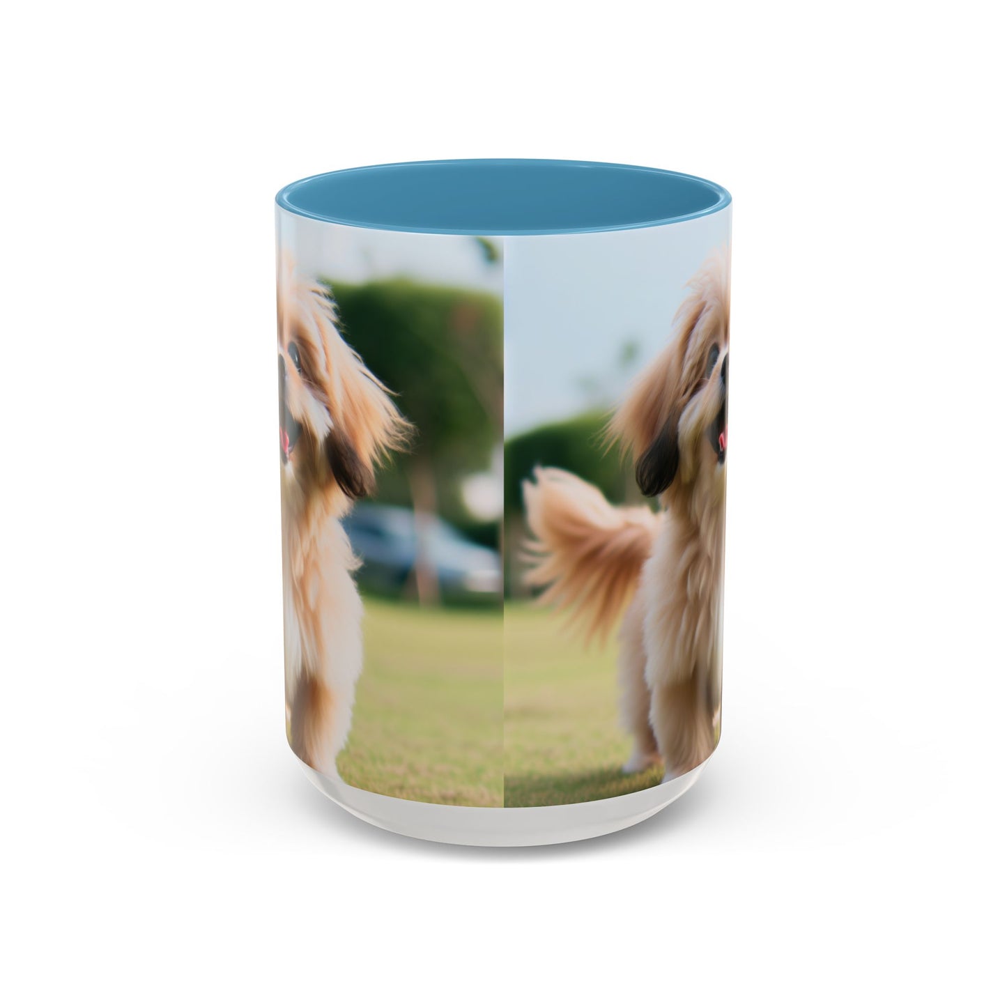 Taza de café con detalles de Pekapoo: el regalo perfecto para los amantes de los perros