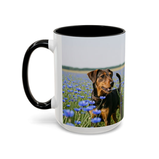Deutscher Jagdterrier Accent Coffee Mug - Perfect Gift for Dog Lovers