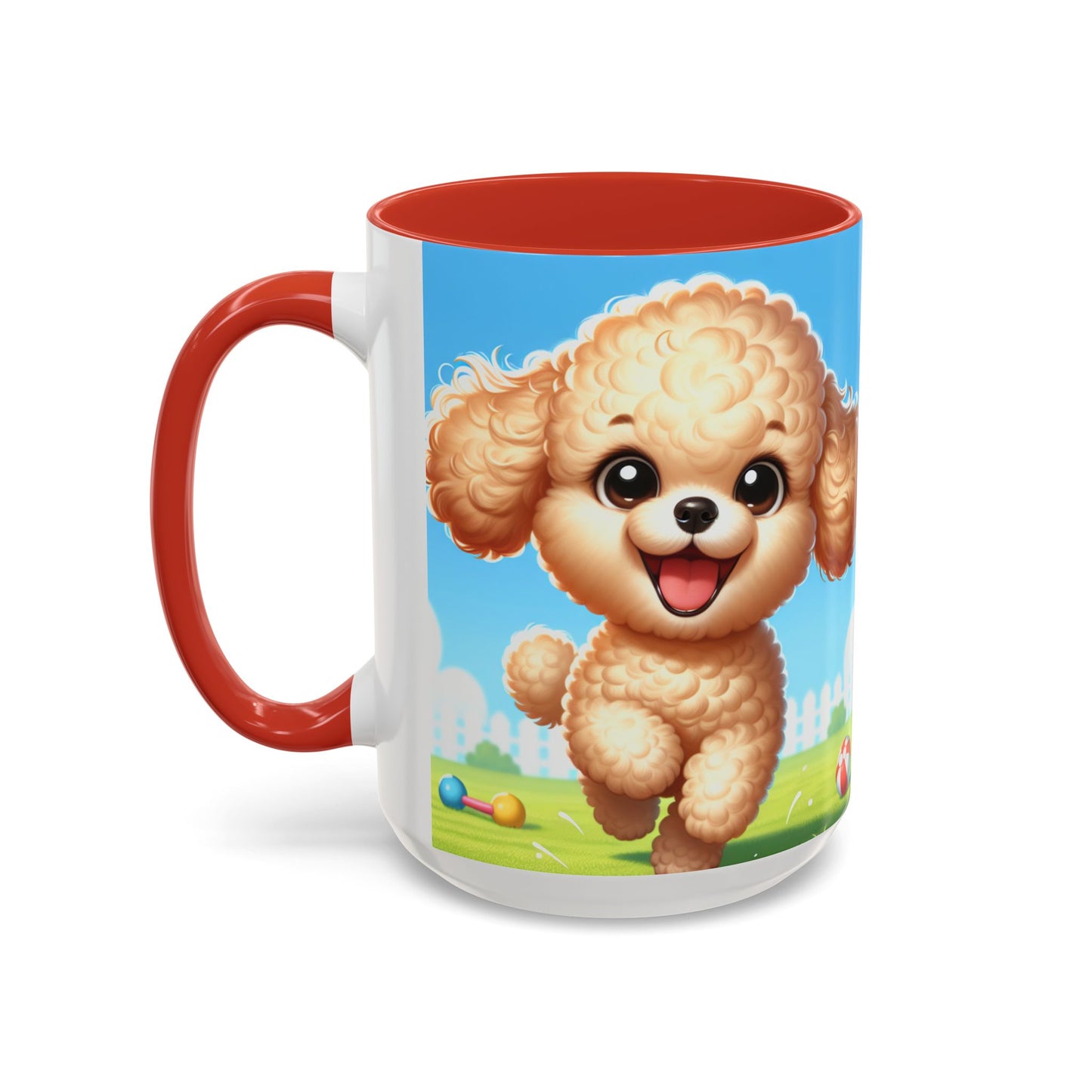 Miniature Poodle Accent Coffee Mug - Perfect Gift for Dog Lovers