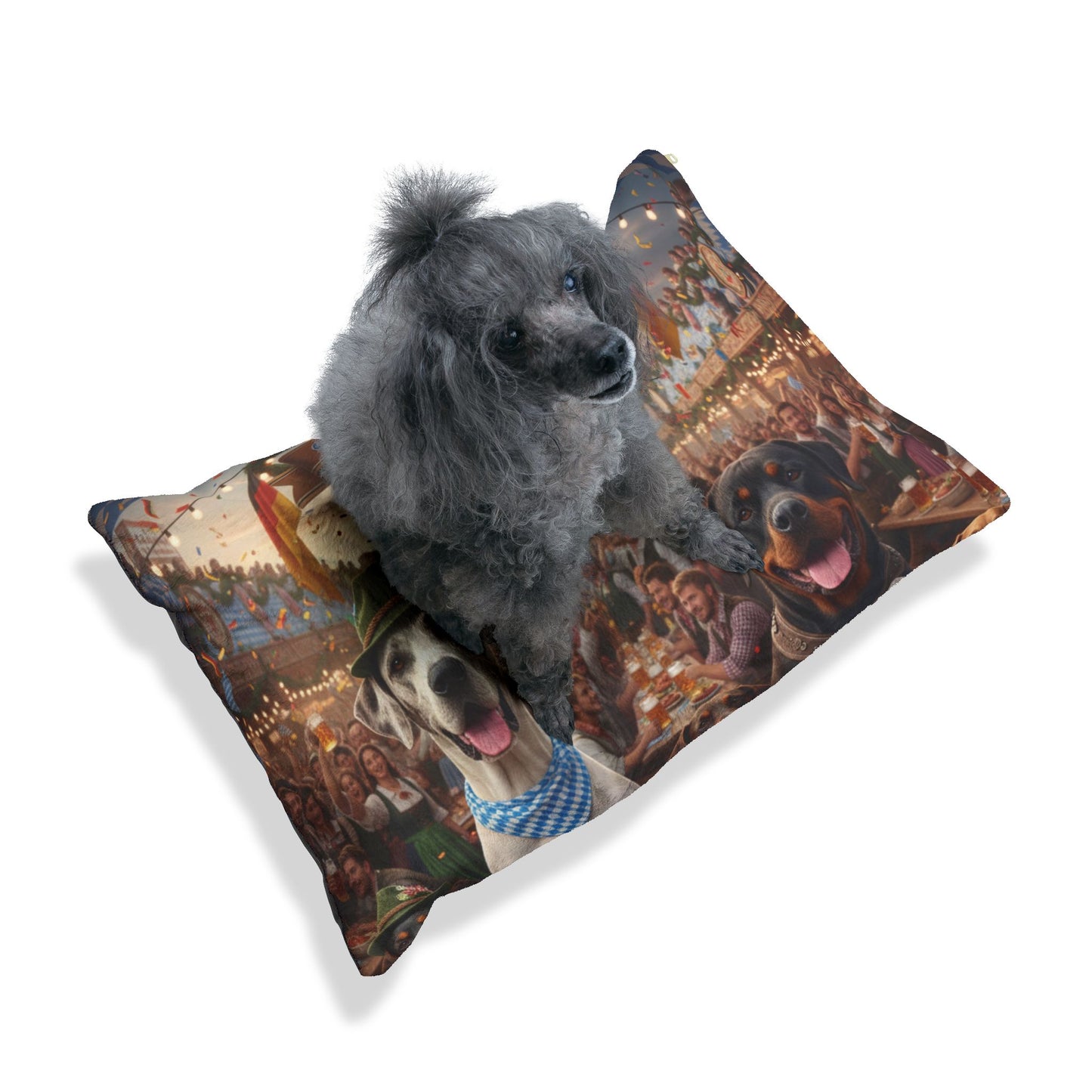 Oktoberfest Dogs Pet Bed