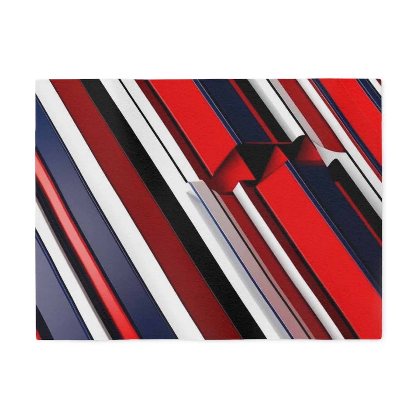 Optical Illusion Sweatshirt Blanket