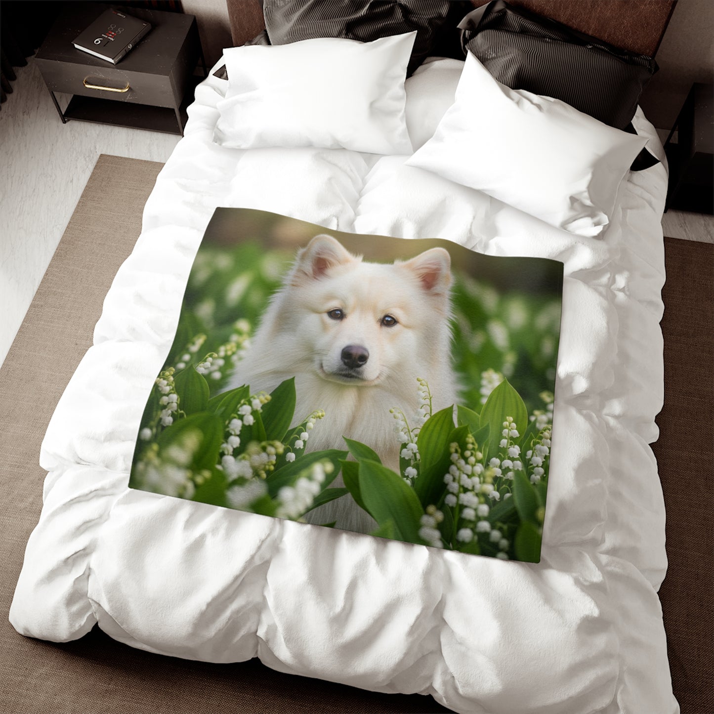 Finnish Lapphund Sweatshirt Blanket