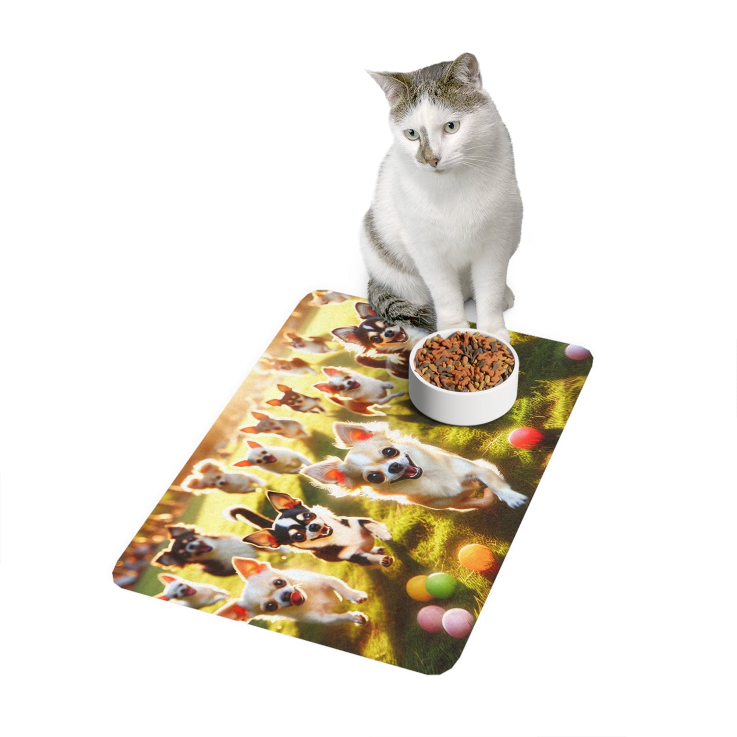 Pet Food Mat (12x18) - Chihuahua