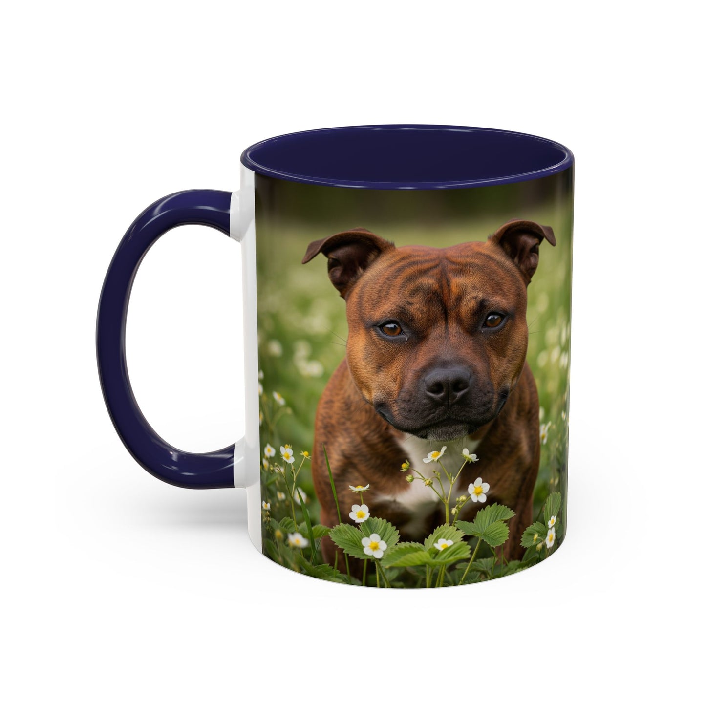Staffordshire Bull Terrier Accent Coffee Mug - Perfect Gift for Dog Lovers