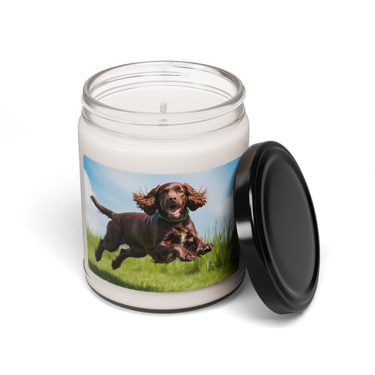 Irish Water Spaniel- Scented Soy Candle, 9oz