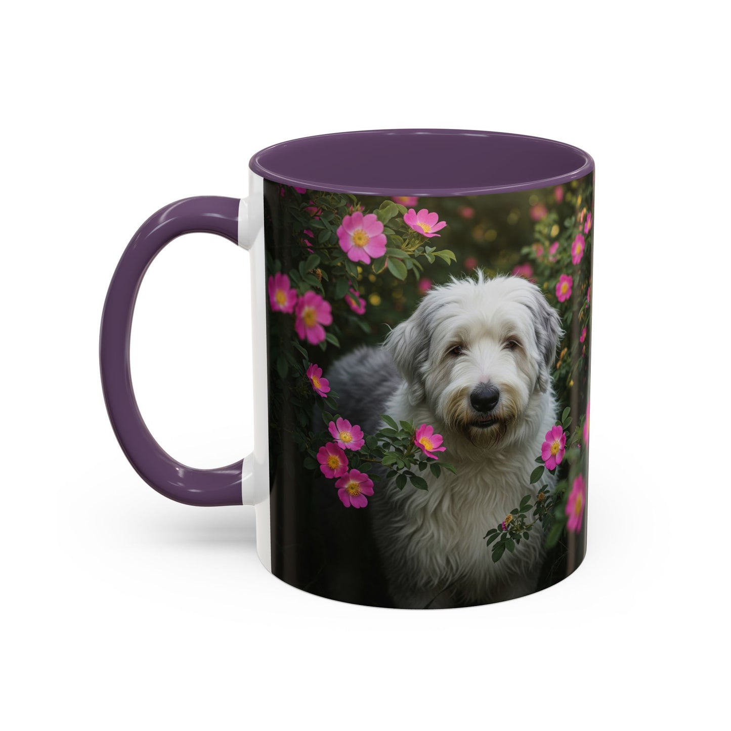 Mug à café à motif de bobtail - Cadeau idéal pour les amoureux des chiens
