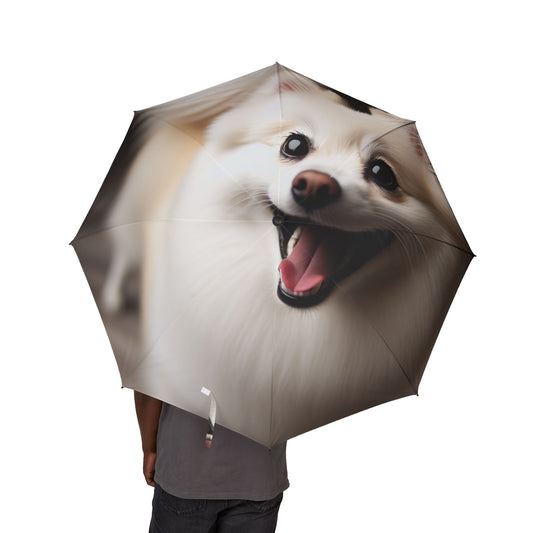 Norrbottenspets Semi-Automatic Foldable Umbrella