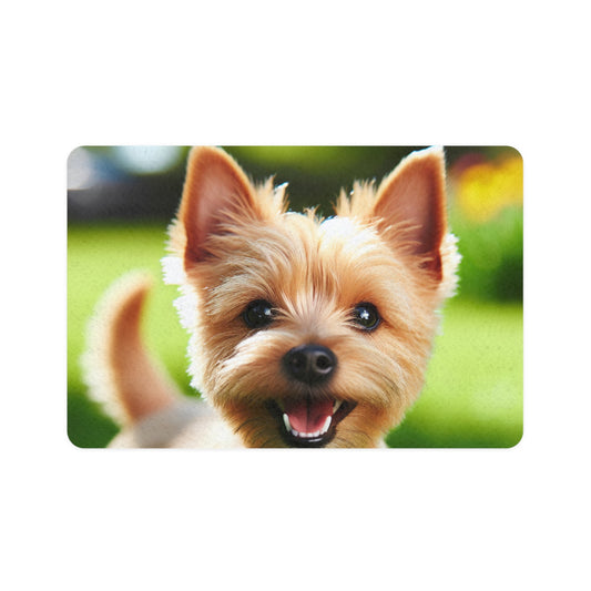 Pet Food Mat (12x18) - Norwich Terrier