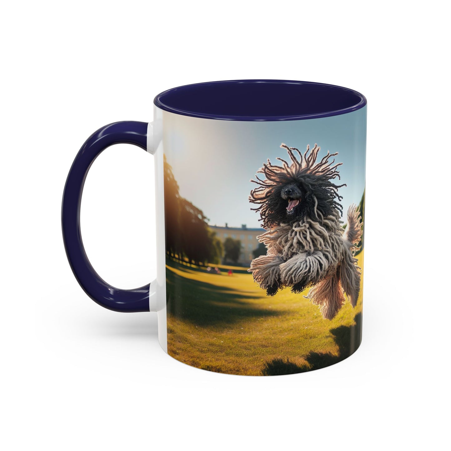 Puli Accent Coffee Mug - Perfect Gift for Dog Lovers