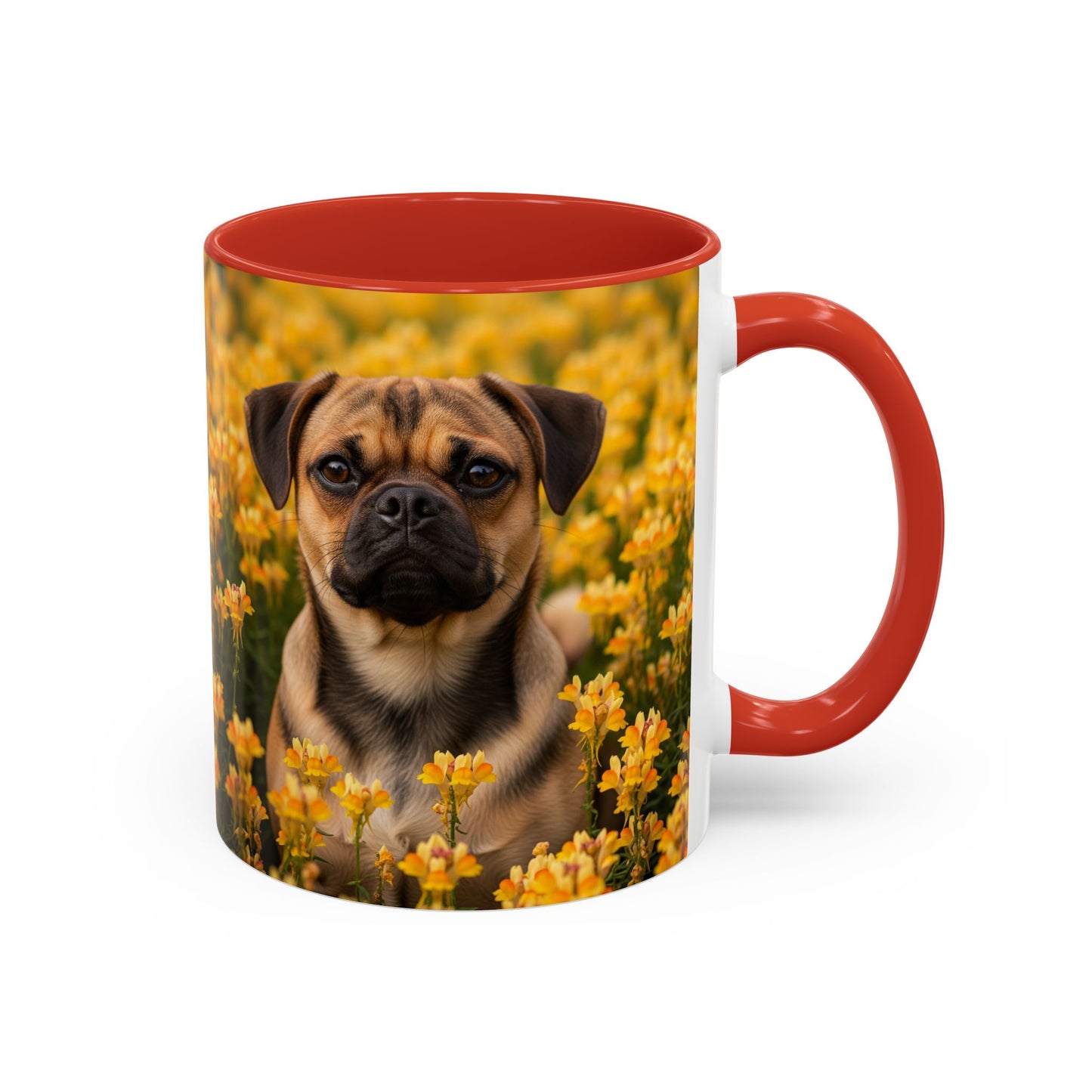Taza de café con detalles de Puggle: el regalo perfecto para los amantes de los perros