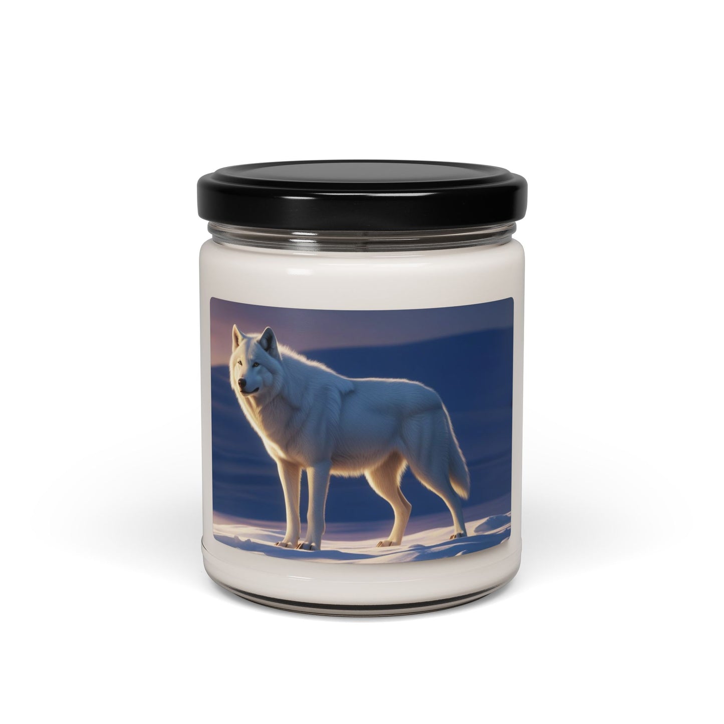 White Wolf- Scented Soy Candle, 9oz