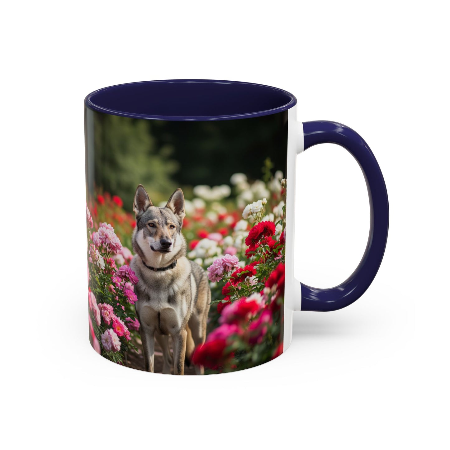 Czechoslovakian Vlcak Accent Coffee Mug - Perfect Gift for Dog Lovers