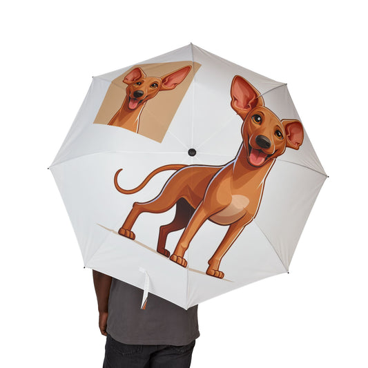 Pharaoh Hound Semi-Automatic Foldable Umbrella