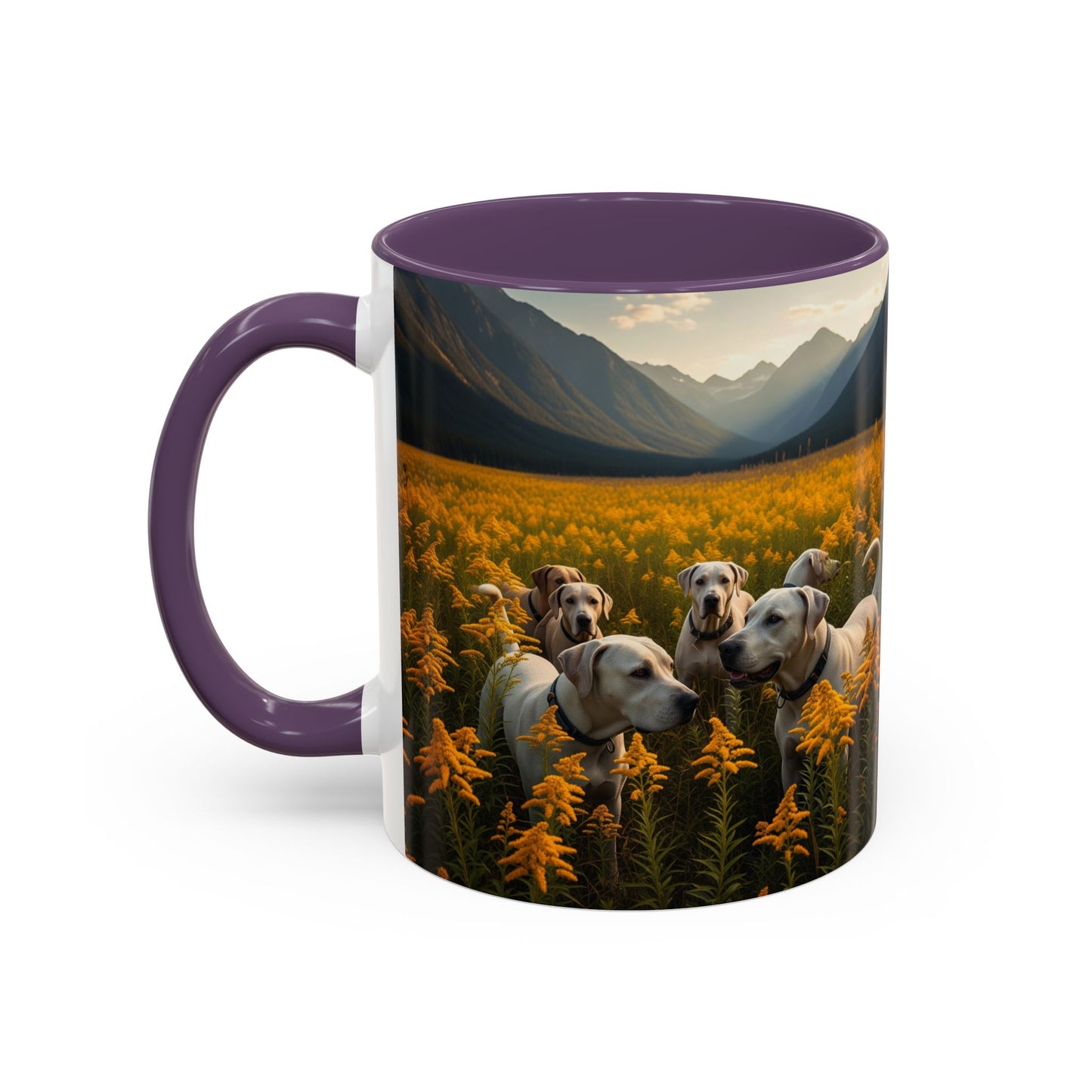 Taza de café con detalles de Mountain Cur: el regalo perfecto para los amantes de los perros